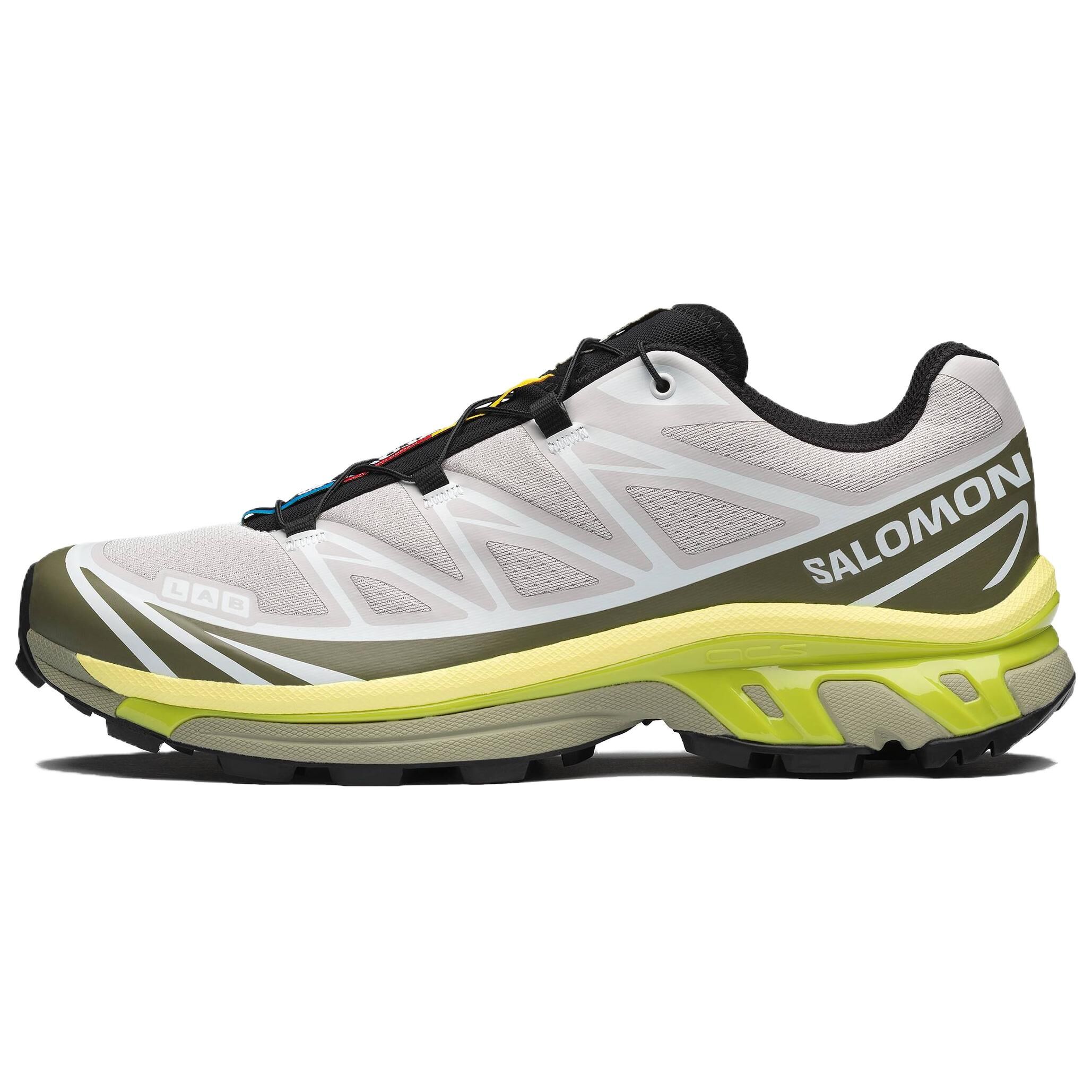 【代購】SALOMON XT-6 Running Shoes Unisex Low-top Light Taupe L49306500