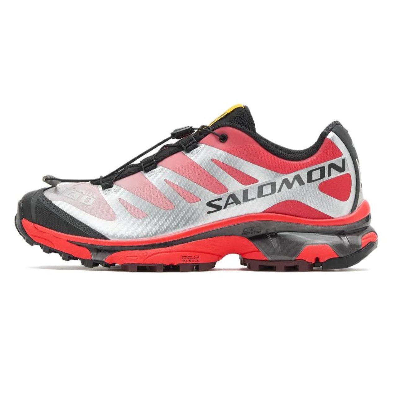 【代購】SALOMON XT-4 Running Shoes Unisex Low-top Silver Red Black L49217000