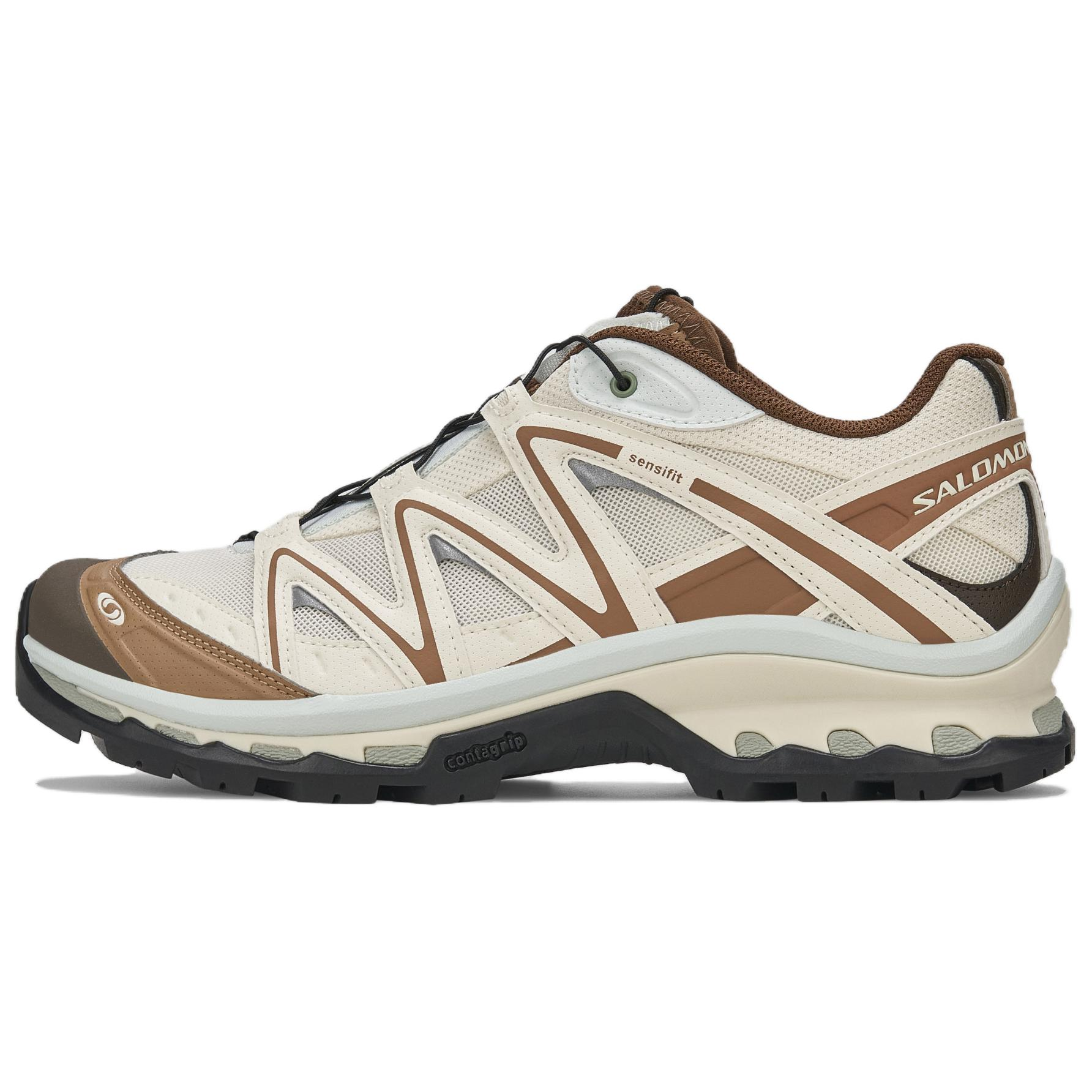 【代購】SALOMON XT-Quest Running Shoes Unisex Low-top Beige Brown L45484600