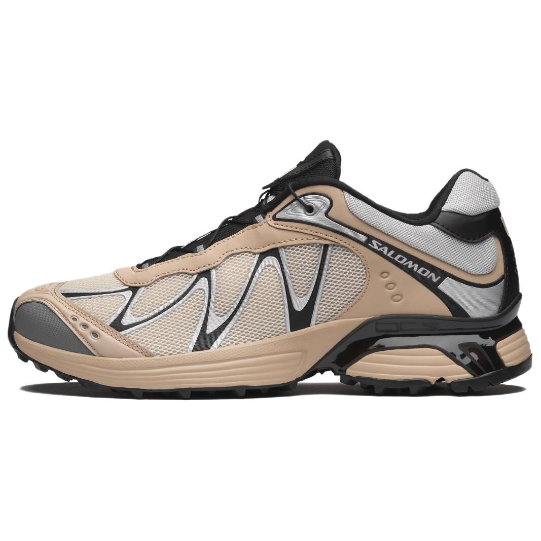 【代購】SALOMON XT-WHISPER Running Shoes Unisex Low-top Black/Almond Milk White/Silver L49237300