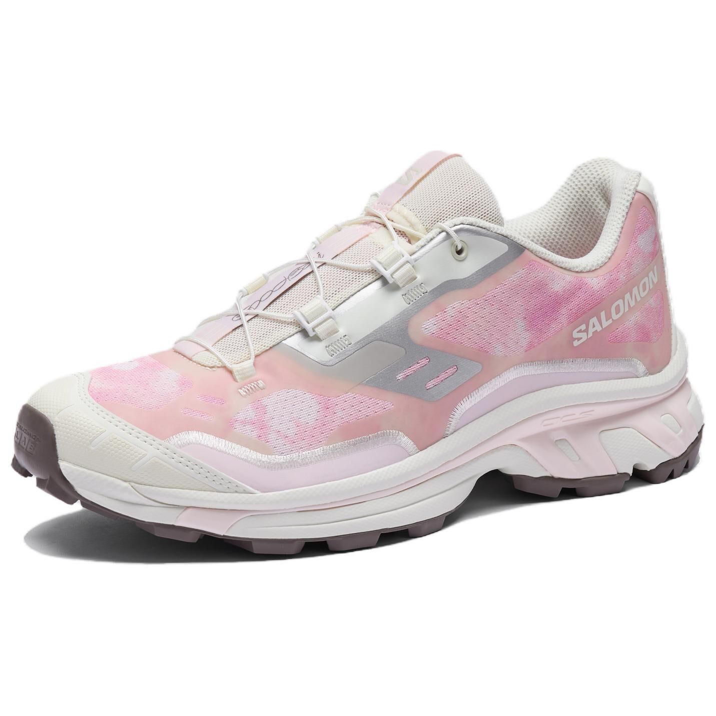 【代購】SALOMON XT-RIDGE Running Shoes Unisex Low-top Pink White LD0182800