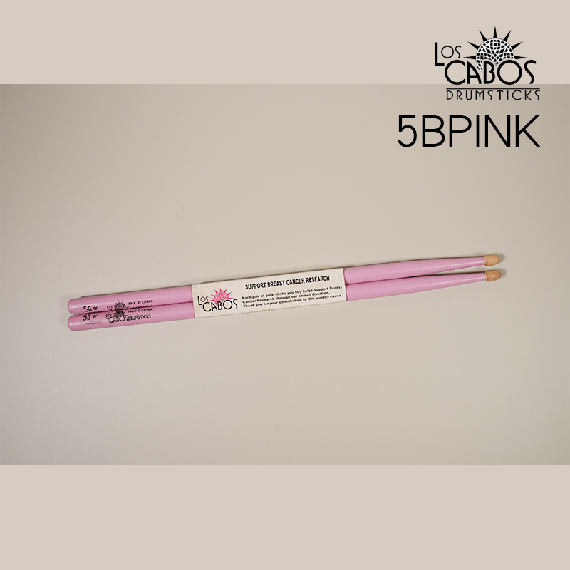 福利品 出清 Los Cabos 5B pink 乳癌公益鼓棒 5BPINK 木頭髒汙 一雙售