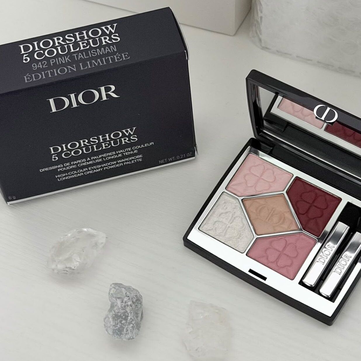 Dior - show 5 Couleurs - Lucky Clover 四葉草 伊勢丹限定眼影  942 Pink Talisman