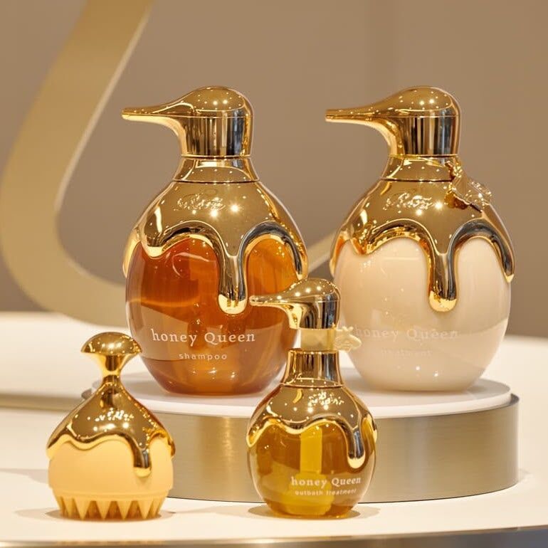 ReFa - 日本 HONEY QUEEN HAIR CARE SERIES 全新蜂皇漿洗護系列  洗頭水500ml/護髮素500ml/免沖洗護髮乳130ml/頭皮按摩梳