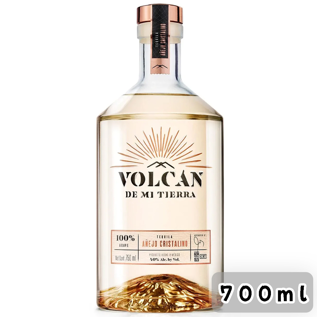 Volcan De Mi Tierra Añejo Cristalino Luminous Tequila 700ml