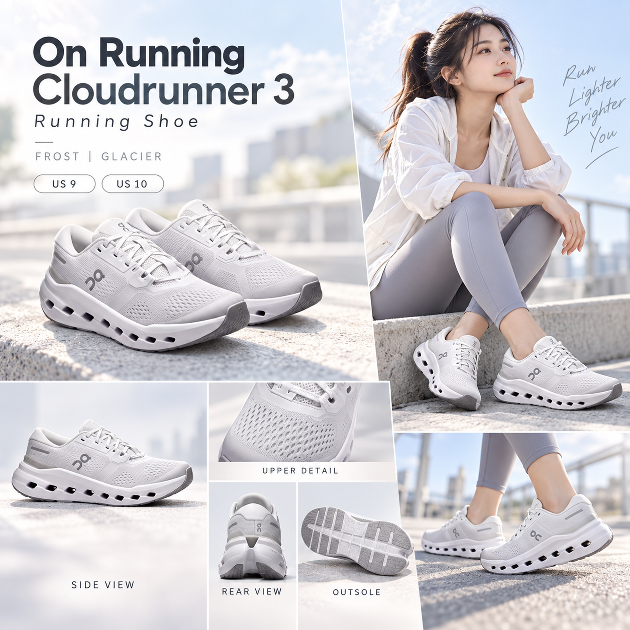 【預購】ON RUNNING N100305 Cloudrunner 3 運動鞋