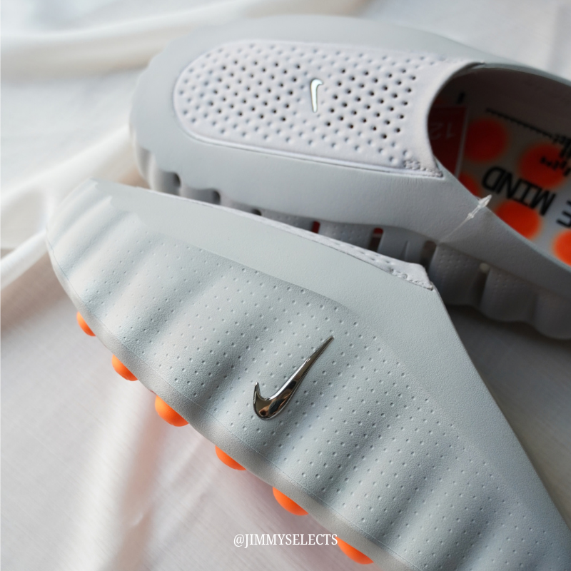 【代購】Nike Mind 001 Closed Toe Slippers Men's Light Smoke Gray HQ4307-003