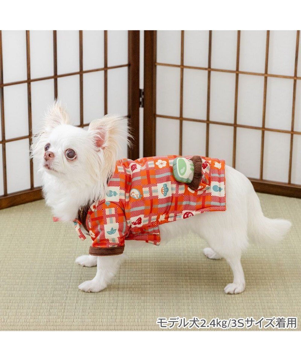 【Pet Paradise】Cosy Hanten Jacket with Toy <918-43787>