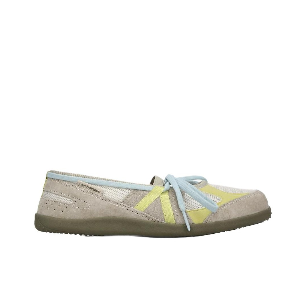 【代購】SUNLOVE X New Balance Flat Breeze Mary Jane Shoes Women's Low-top Gray Yellow SD2601LV