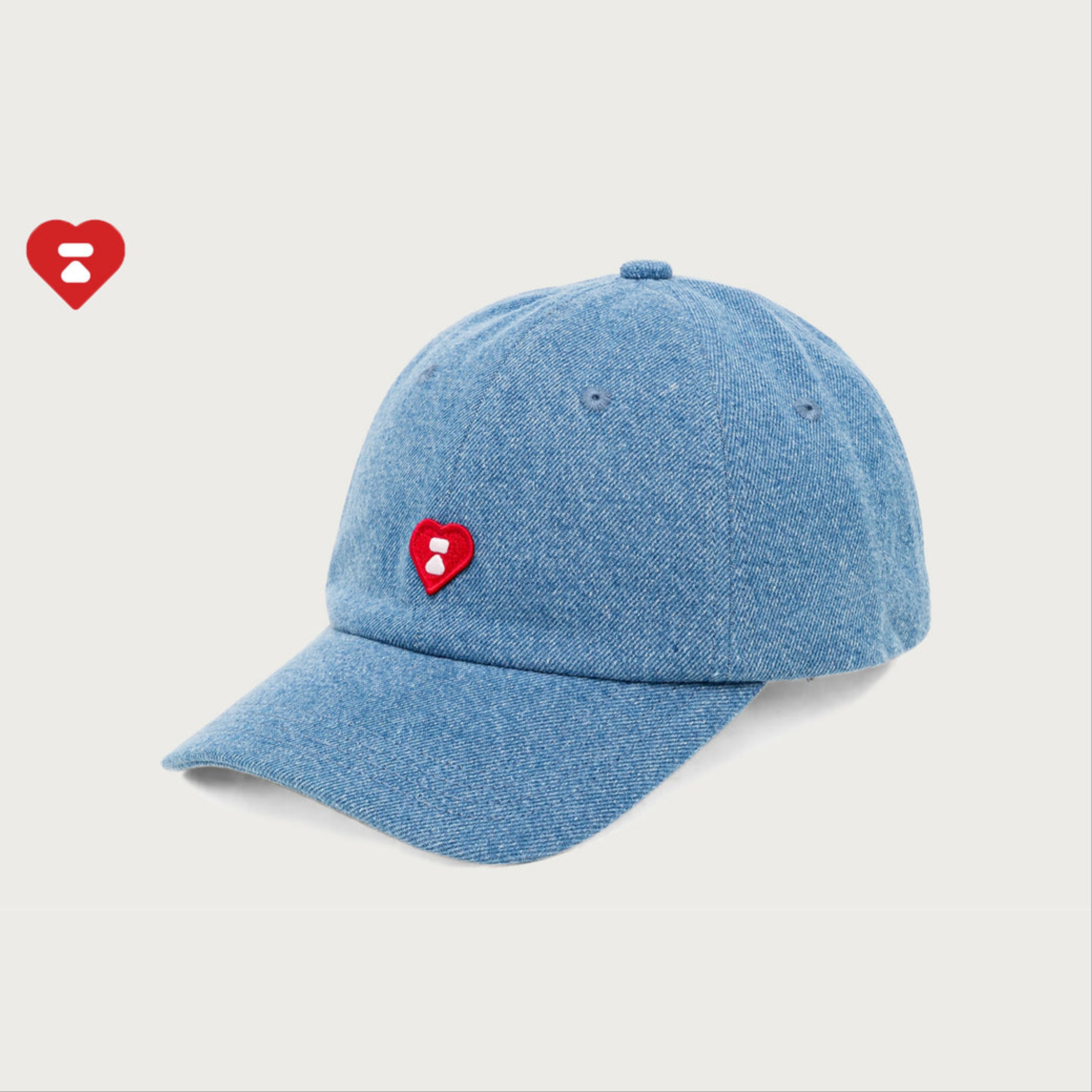2026AW A BATHING APE APEE HEART LOGO DENIM CAP 愛心 丹寧 老帽 帽子 現貨 CM20280310