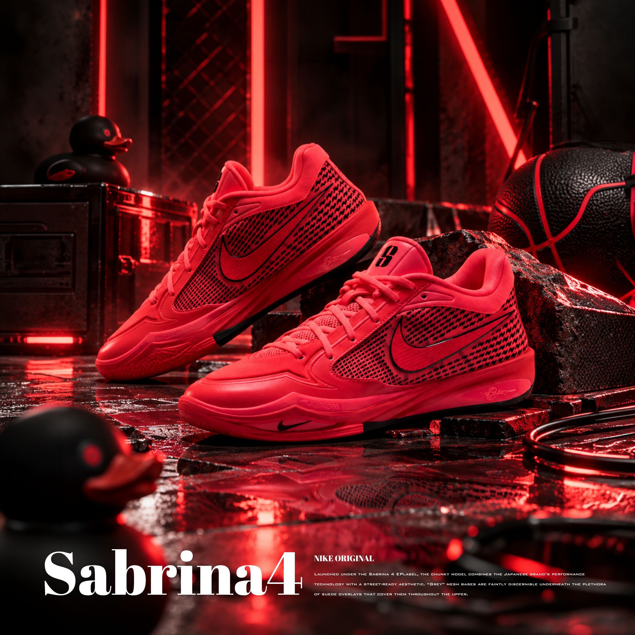 NICEDAY 代購 Nike Sabrina 4 黑粉 粉 粉色 乳癌 粉紅 籃球鞋 實戰 打球 II0403-601