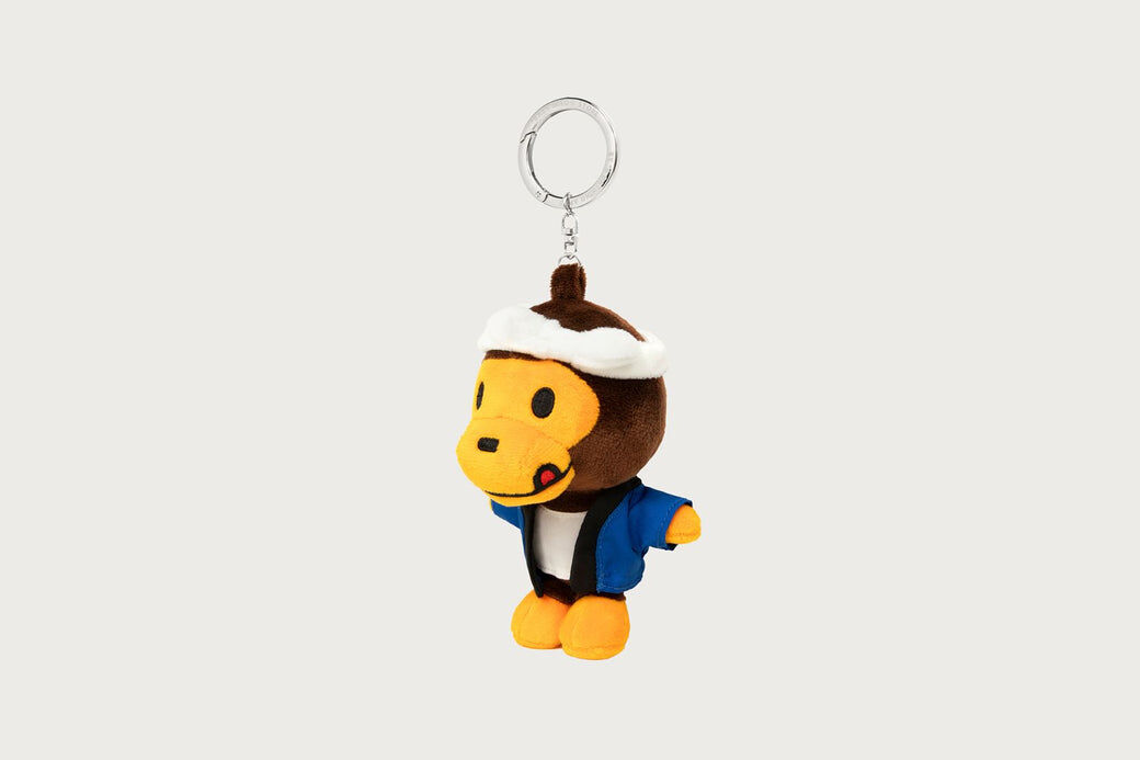 2026AW A BATHING APE BABY MILO RAMEN BOSS PLUSH DOLL KEYCHAIN 15CM 布偶 吊飾 娃娃 現貨 AM70182322