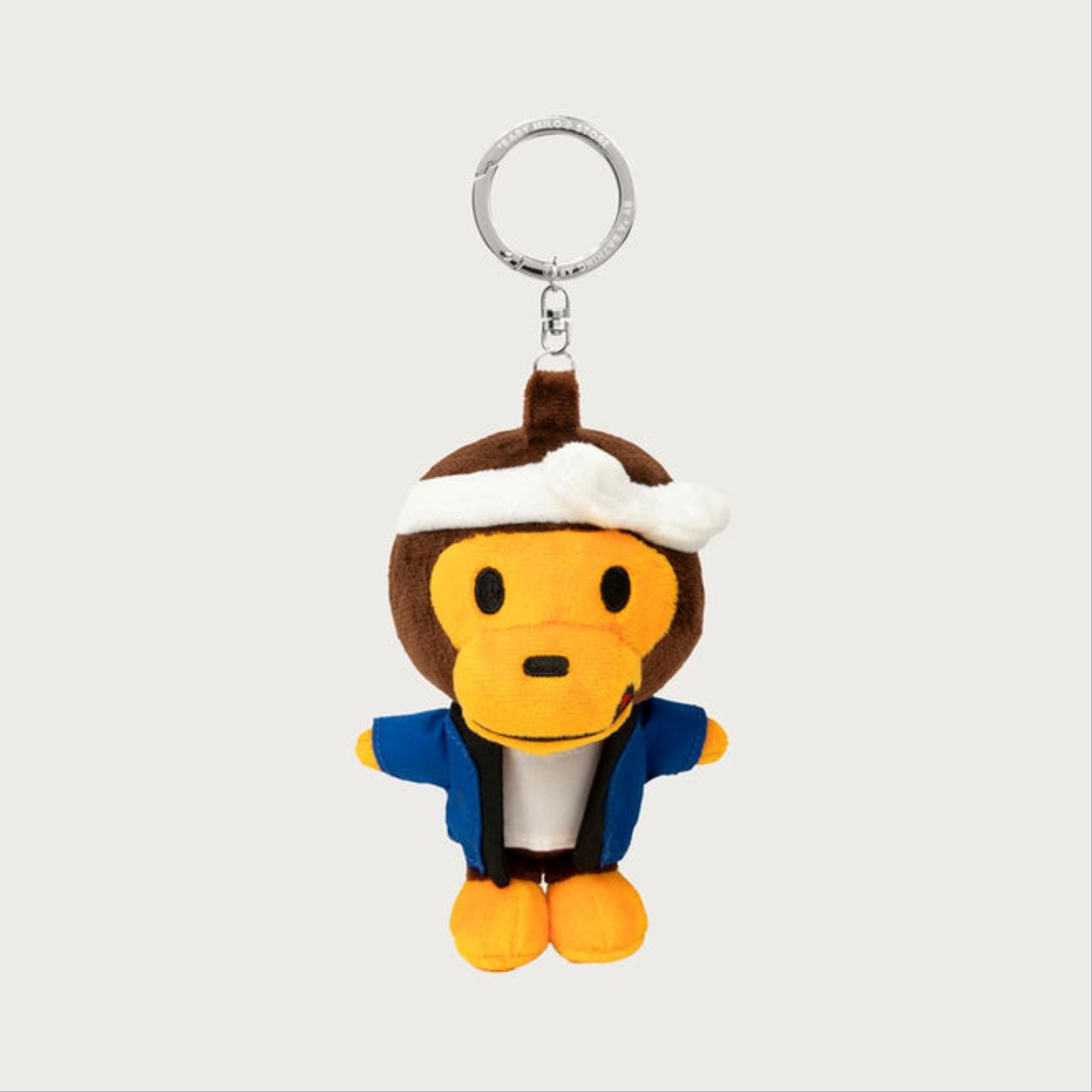 2026AW A BATHING APE BABY MILO RAMEN BOSS PLUSH DOLL KEYCHAIN 15CM 布偶 吊飾 娃娃 現貨 AM70182322