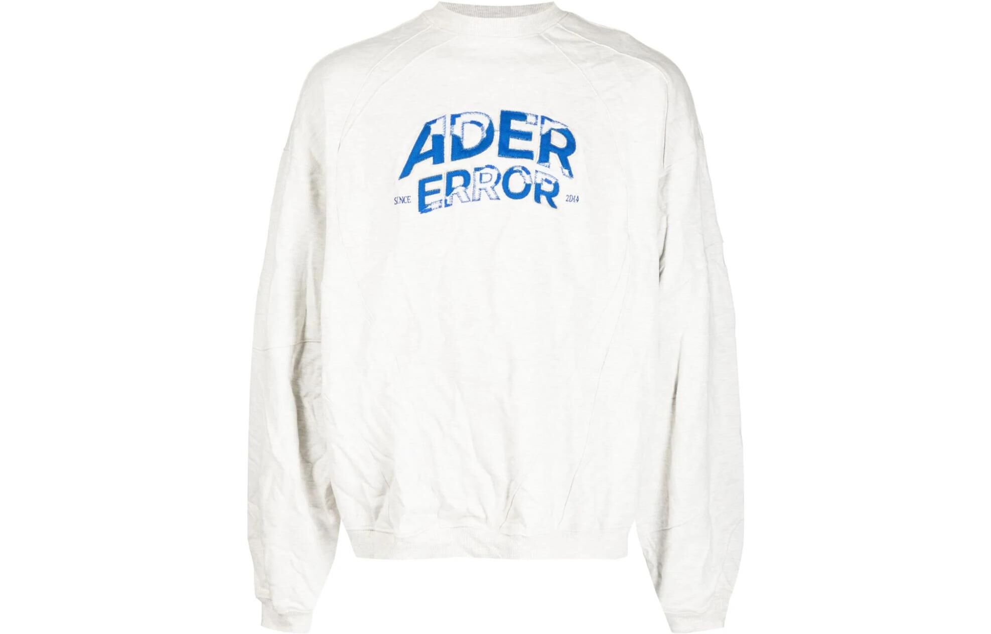 【代購】Ader Error logo-embroidered crinkled sweatshirt BMADFWSW0106OT