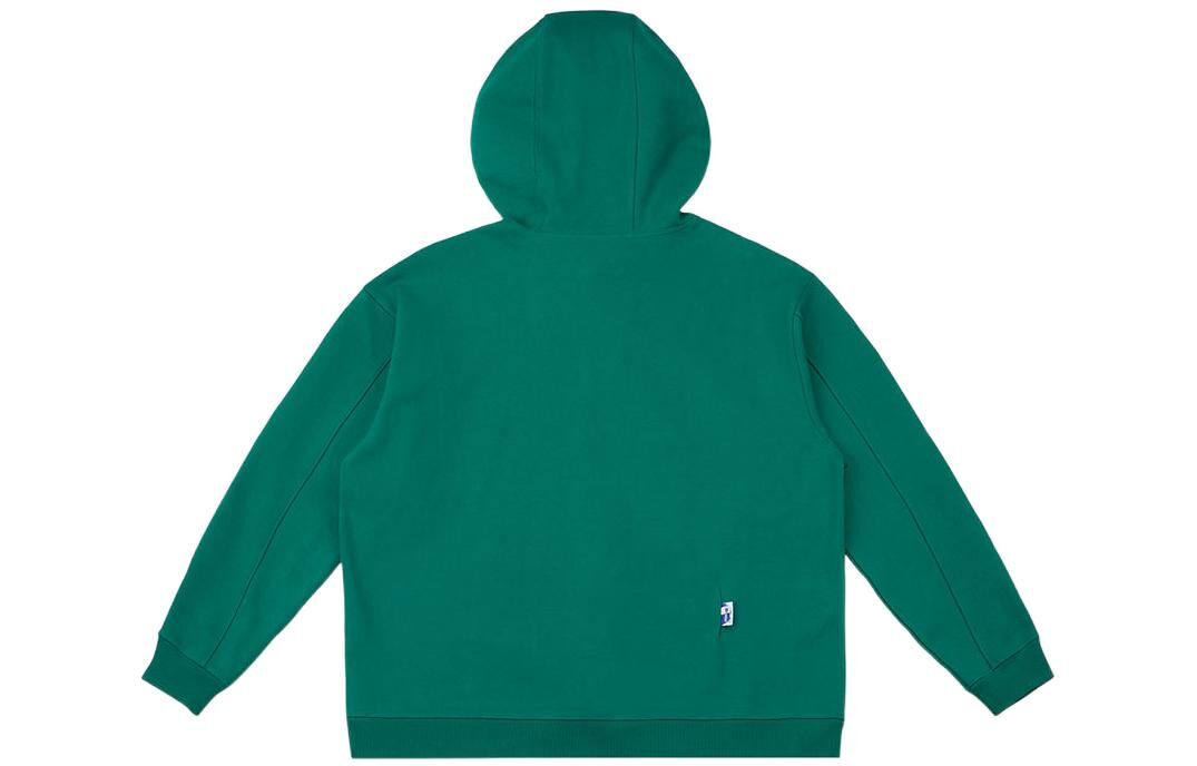 【代購】ADER ERROR Sweatshirts Unisex Green Hooded Moderate Regular BLASSHD03GN