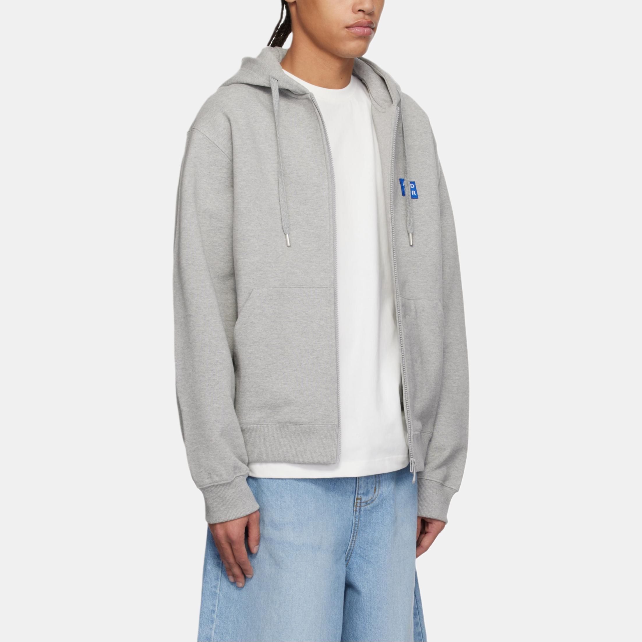 【代購】ADER ERROR Trs Tag Zip up Hoodie BO42FYHD0401GR