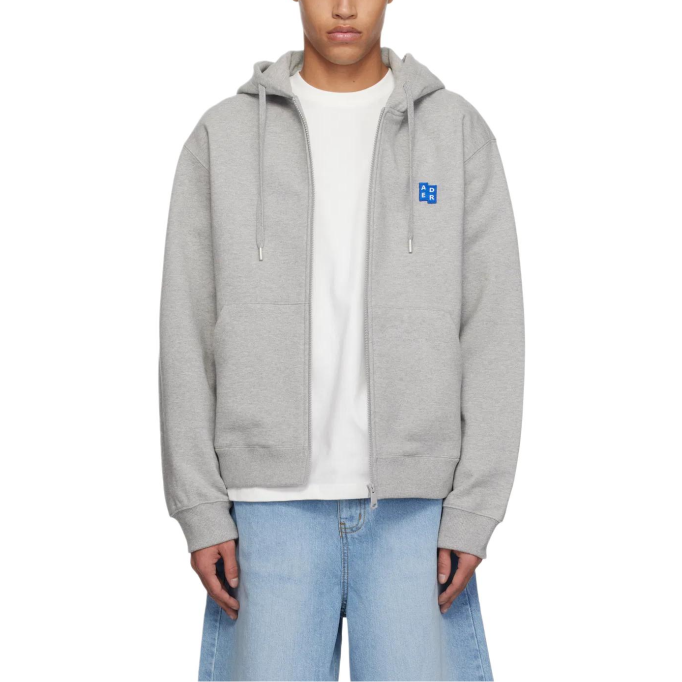 【代購】ADER ERROR Trs Tag Zip up Hoodie BO42FYHD0401GR