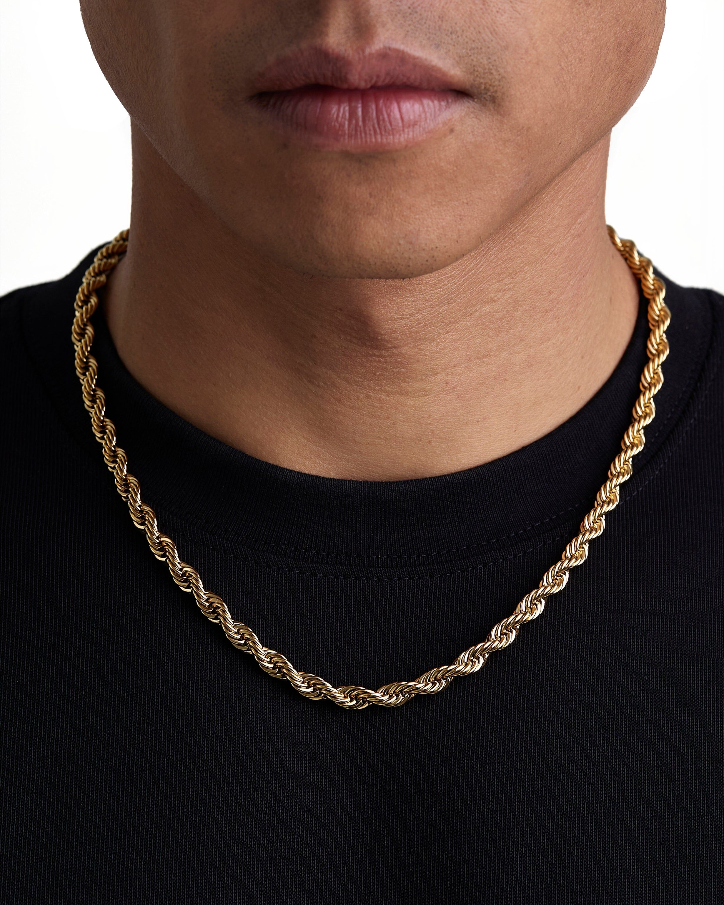 Iceman Society｜THE ROPE - 6mm 麻花項鍊 (18K Gold)