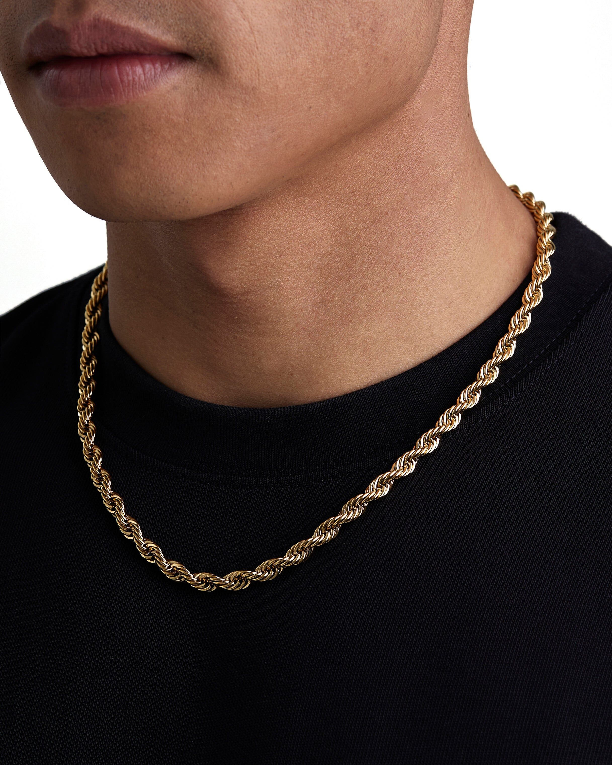 Iceman Society｜THE ROPE - 6mm 麻花項鍊 (18K Gold)