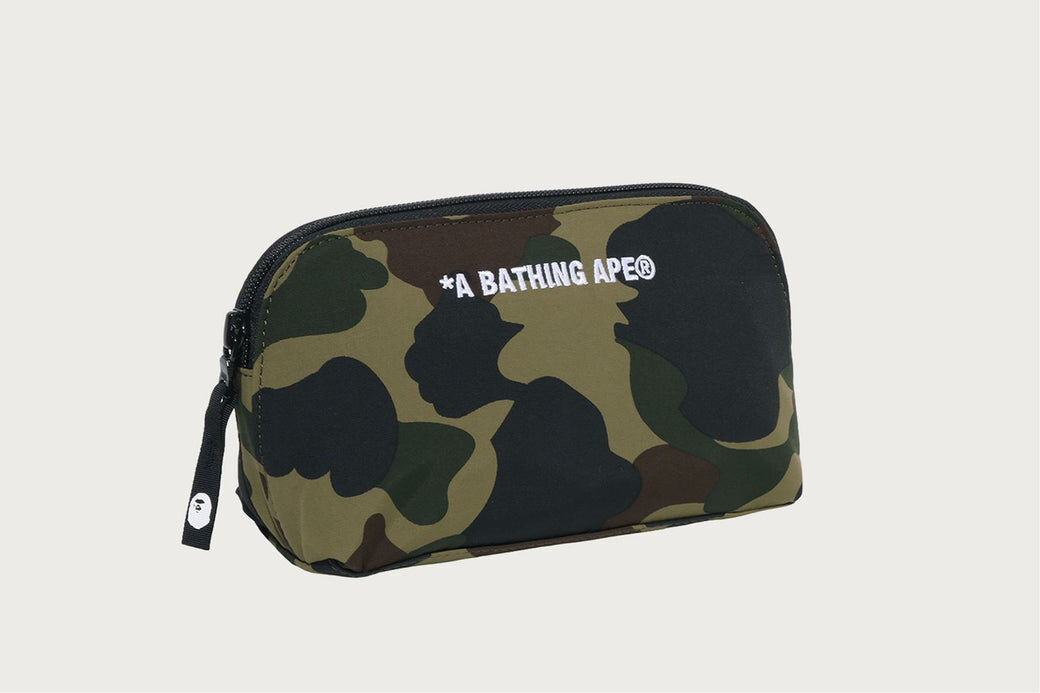 2026AW BAPE A BATHING APE 1ST CAMO POUCH 筆袋 收納包 旅行 出國 手拿包 現貨 1M70190001