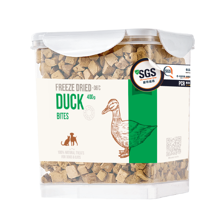 D&C | 凍乾鴨肉粒粒 滋味桶 400g (DC-4064)
