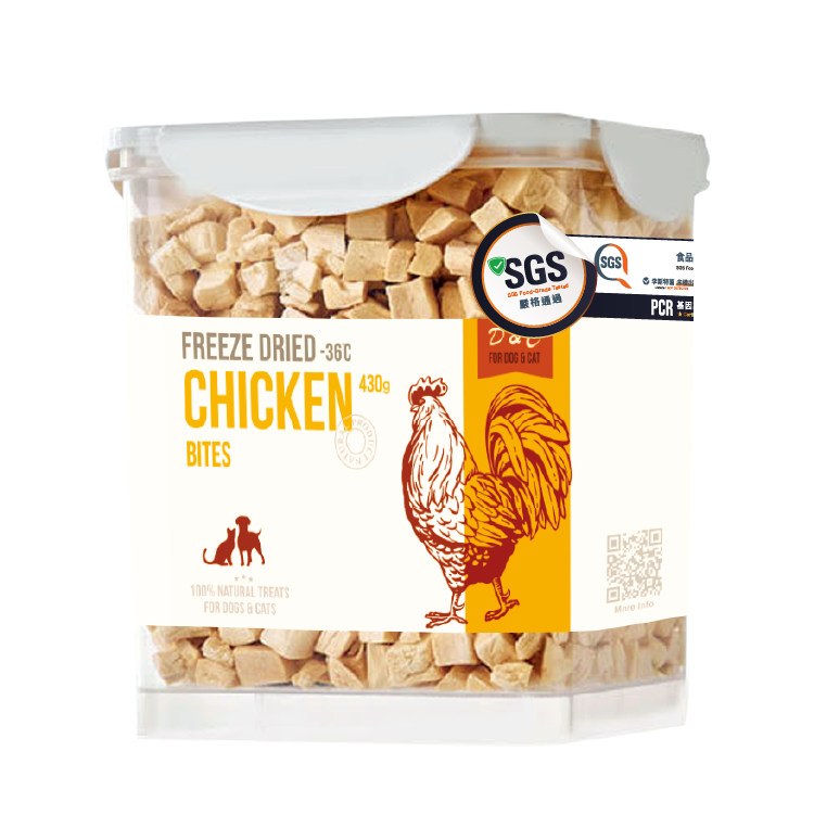 D&C | 凍乾雞肉粒粒 滋味桶 430g (DC-4071)