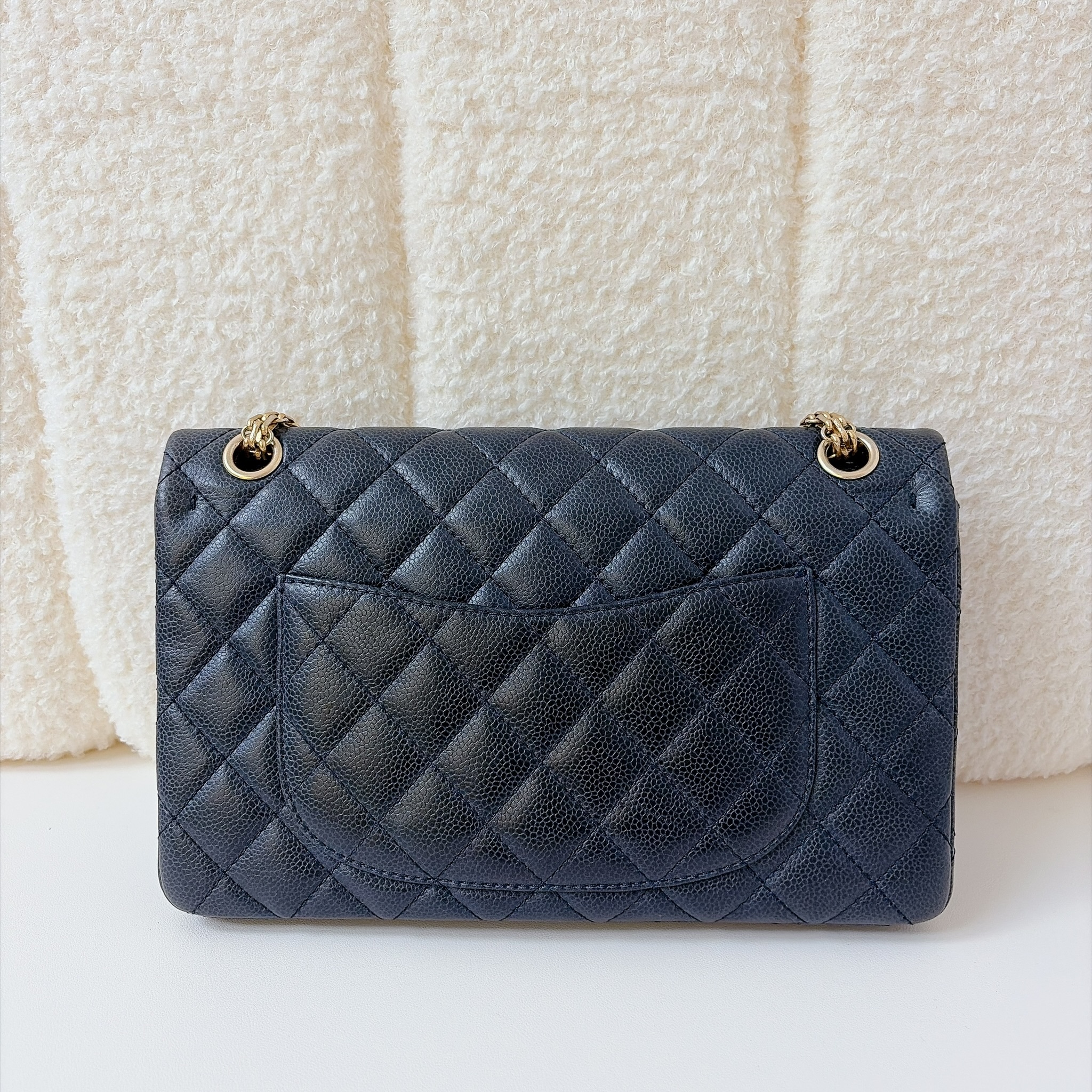 Chanel 2.55 Reissue Flap Bag - Bark Blue / GHW