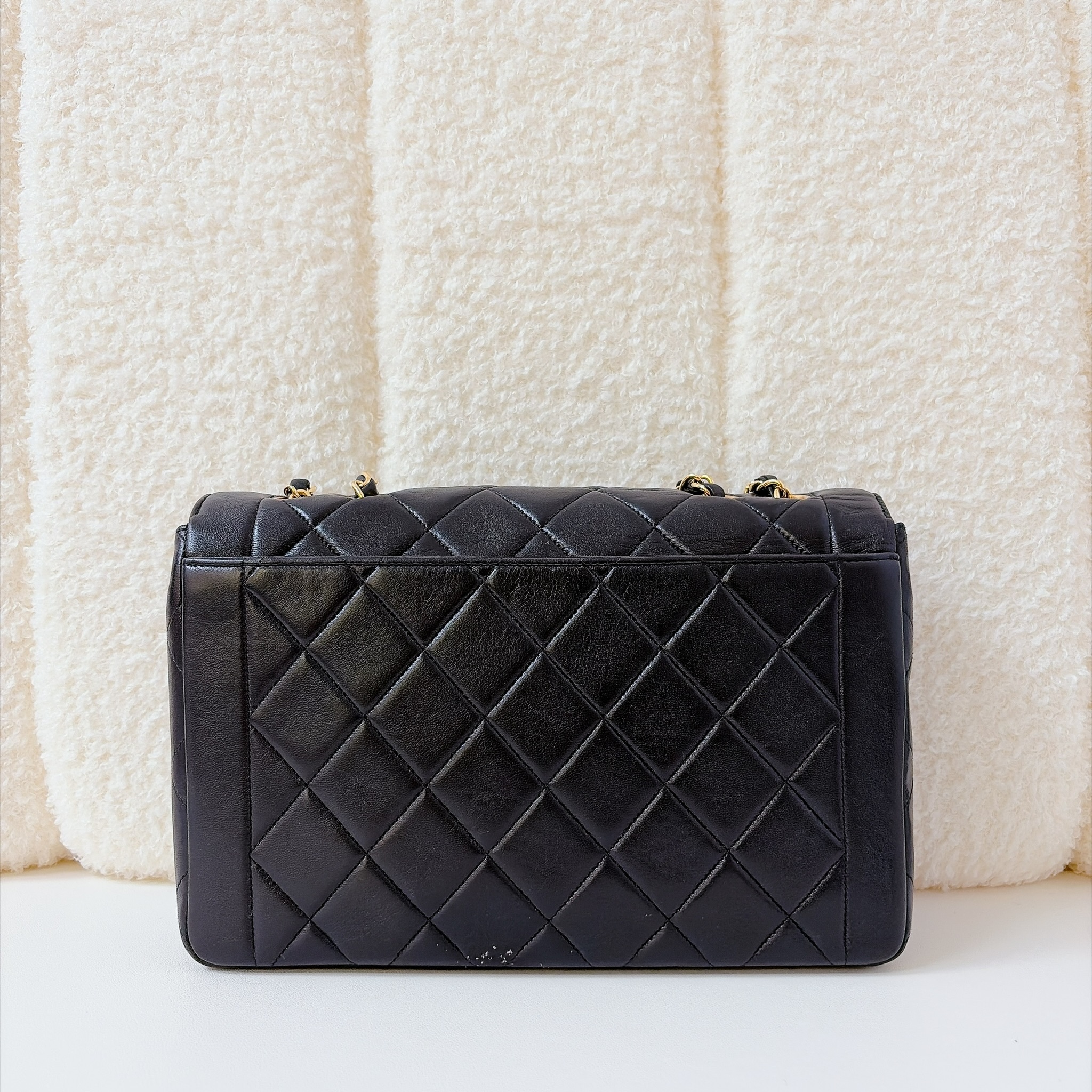 Chanel Quilted Vintage CC Chain Flap - Black / GHW