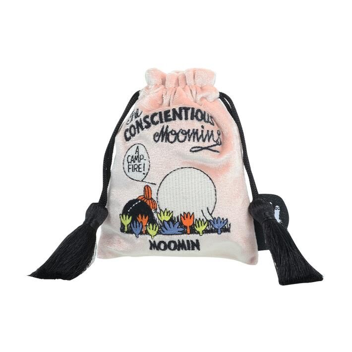 『MOOMIN』嚕嚕米系列刺繡迷你束袋 盲盒