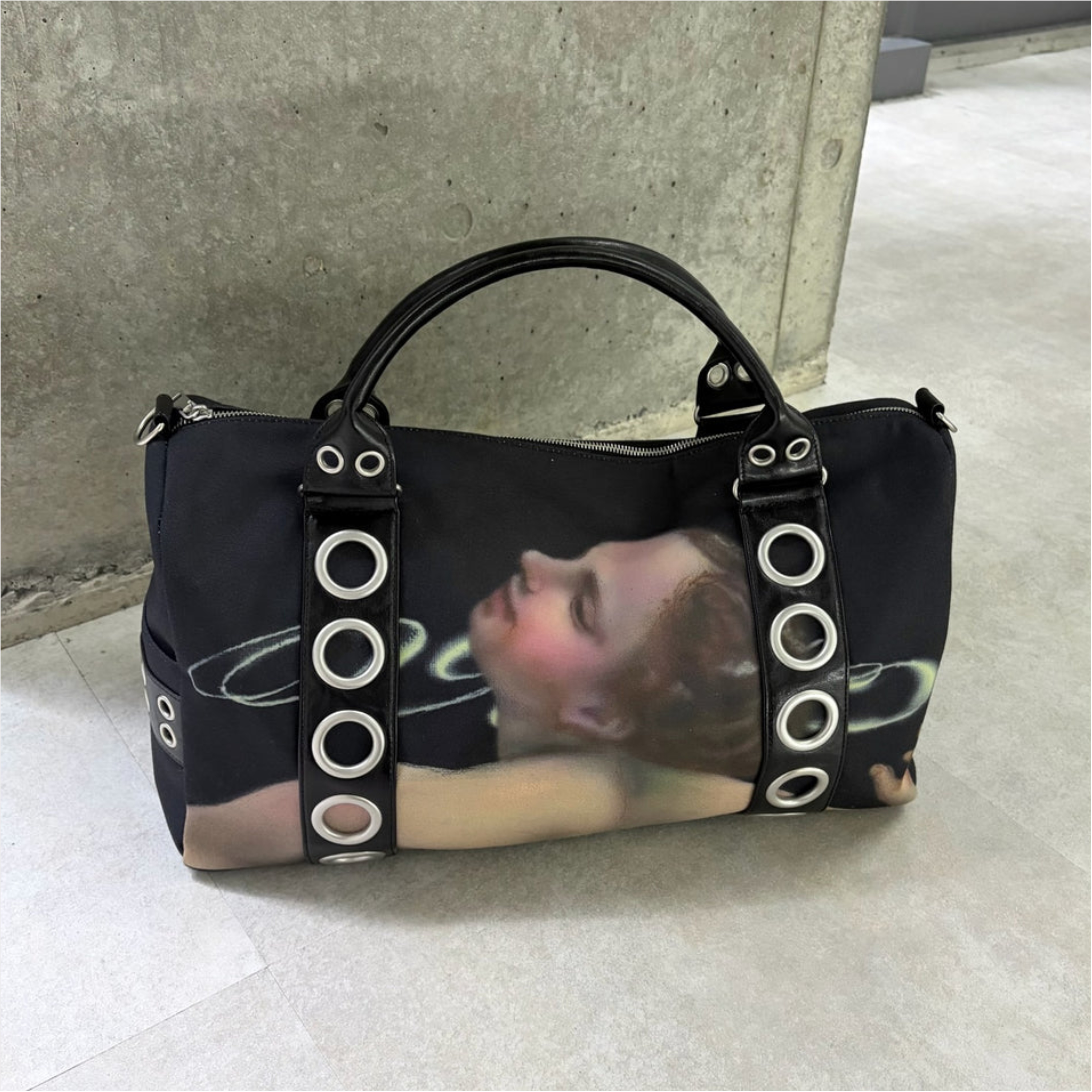 2026AW 9090 × Kenshiro Bonston Bag 藝術家 聯名 波士頓包 手提包 現貨 NN2473