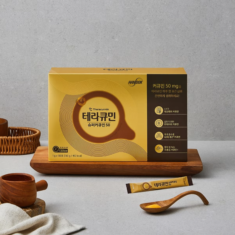 【直播】LX100318 韓國 Theracumin｜Super Curcumin 50 薑黃素 1g×130包