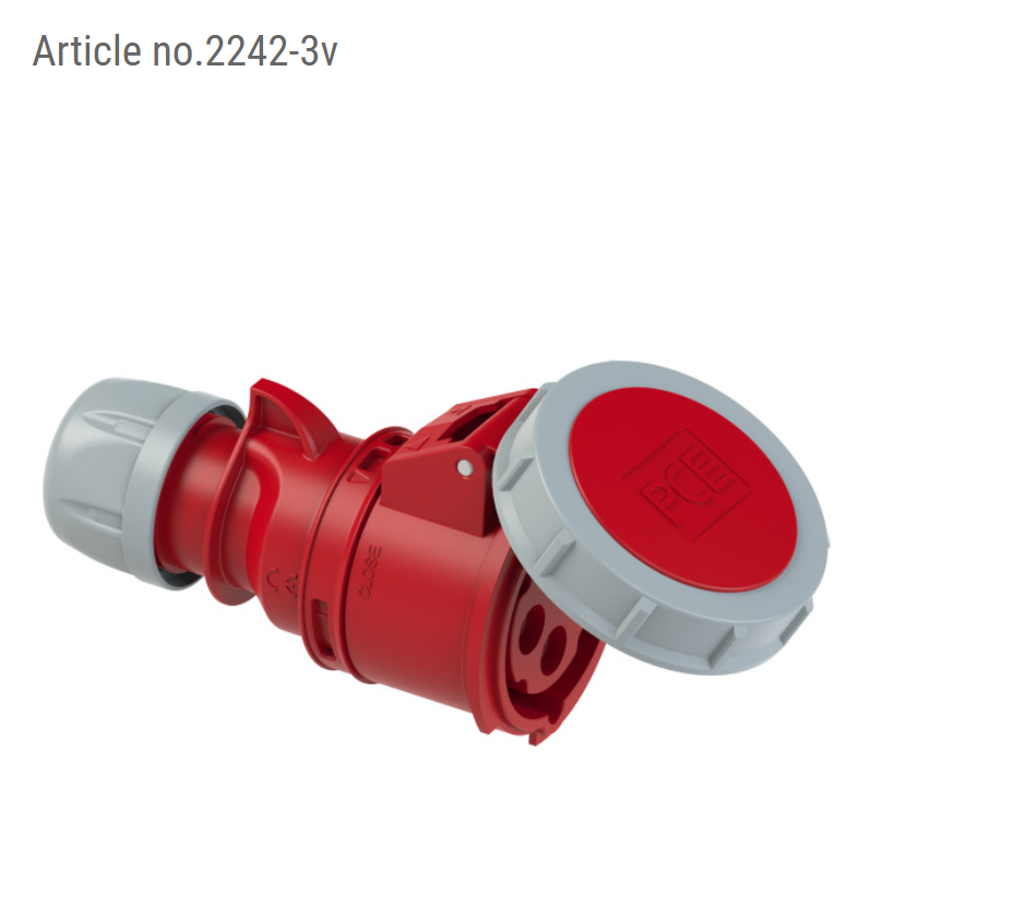 Q111 "PCE" 冷櫃中途插 (拿2242-3v) 32A-4P
