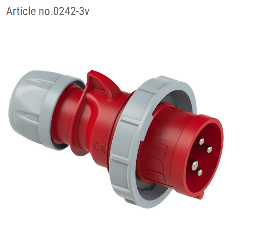 Q112 "PCE" 冷櫃掛牆頭(公 0242-3v) 32A-4P