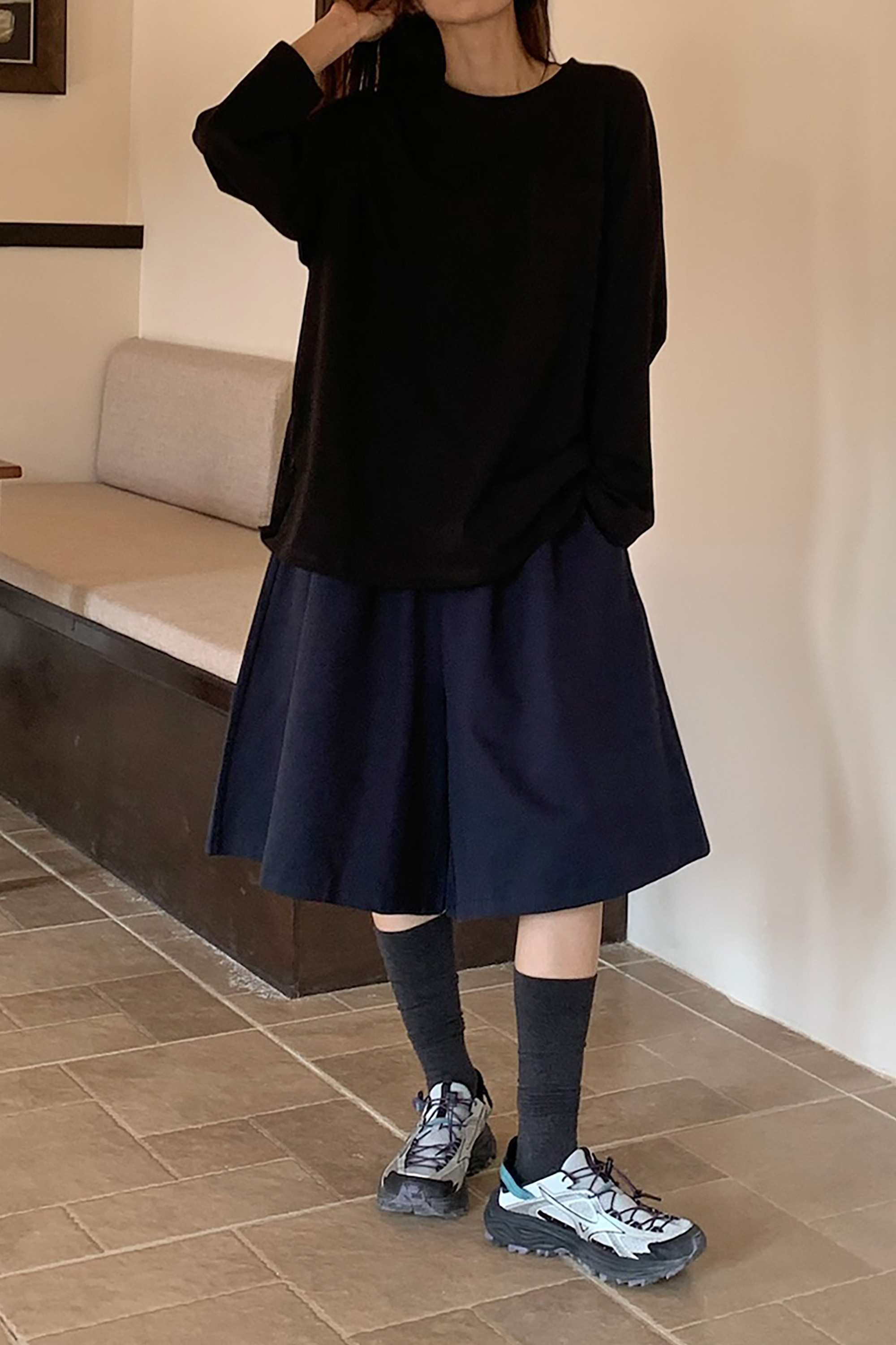 Oct｜日系素面套裝傘褲 3色