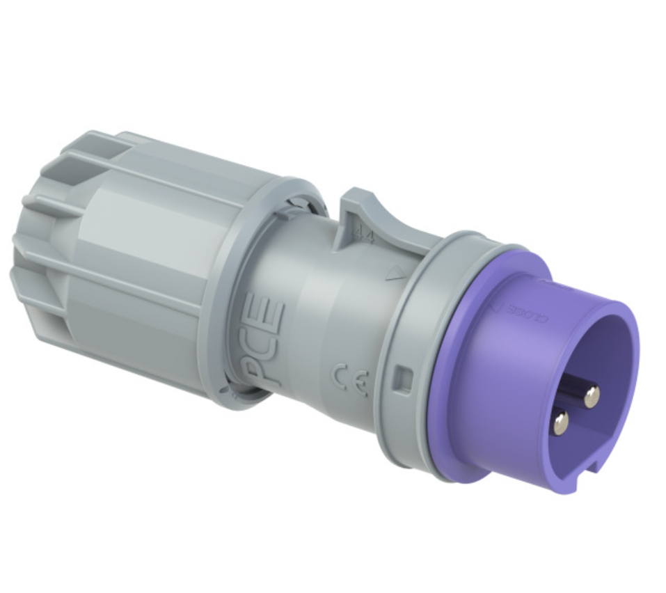 Q114 "PCE" 24V-2針蘇頭(公) #IP-44