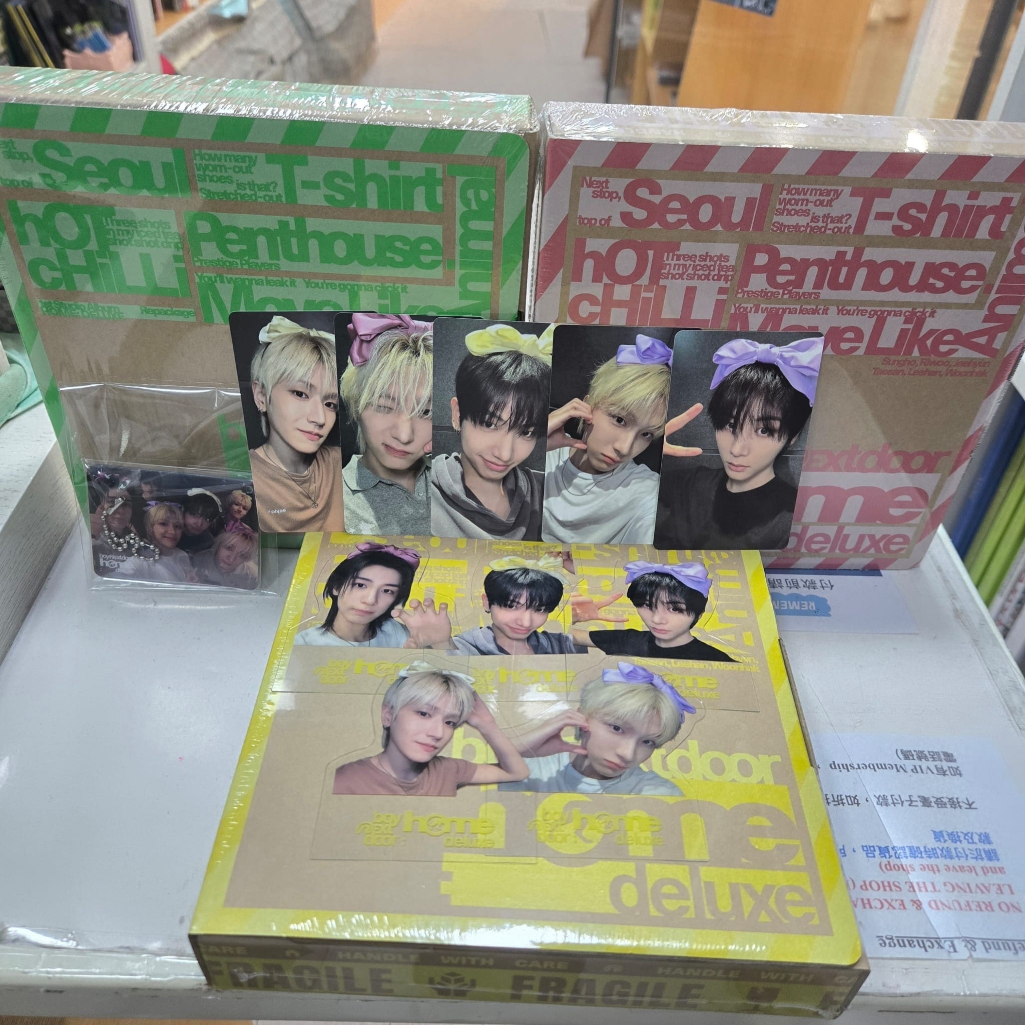 Boynextdoor 1st Studio Album ( repackage Home :Deluxe )