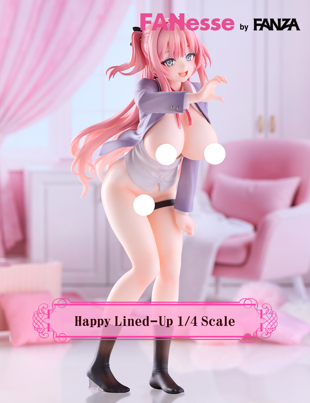 預訂2月 native 日奈森 絢夏  Seikatsu Shuukan Ayaka Hinamori from Seikatsu Shuukan by Michiking—the cover girl of Comic Anthurium Vol. 131  Complete Figure Pre-order