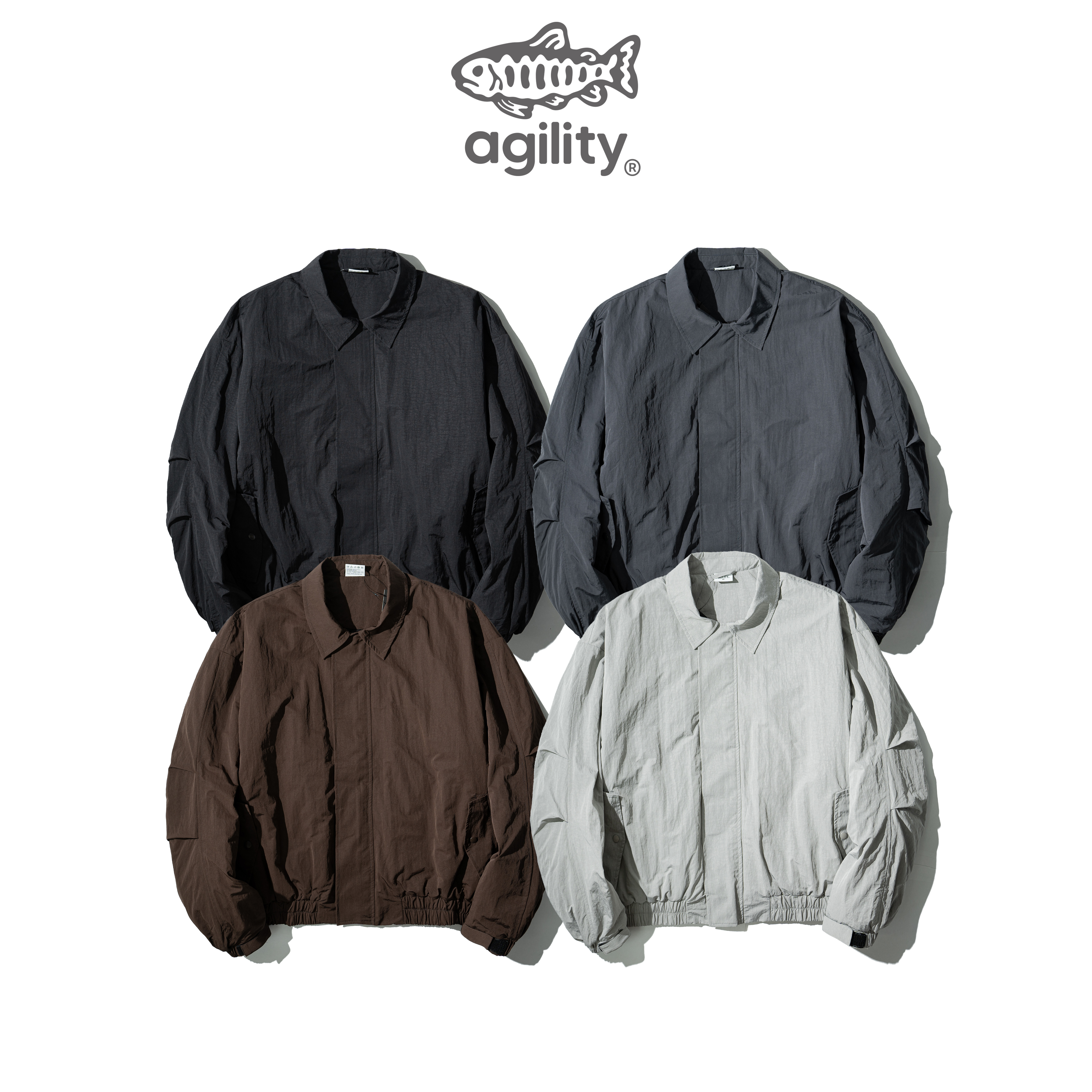 AGILITY Cropped Jacket Mk2 改良版 寬短 鋪棉 翻領外套 [G2S-26]