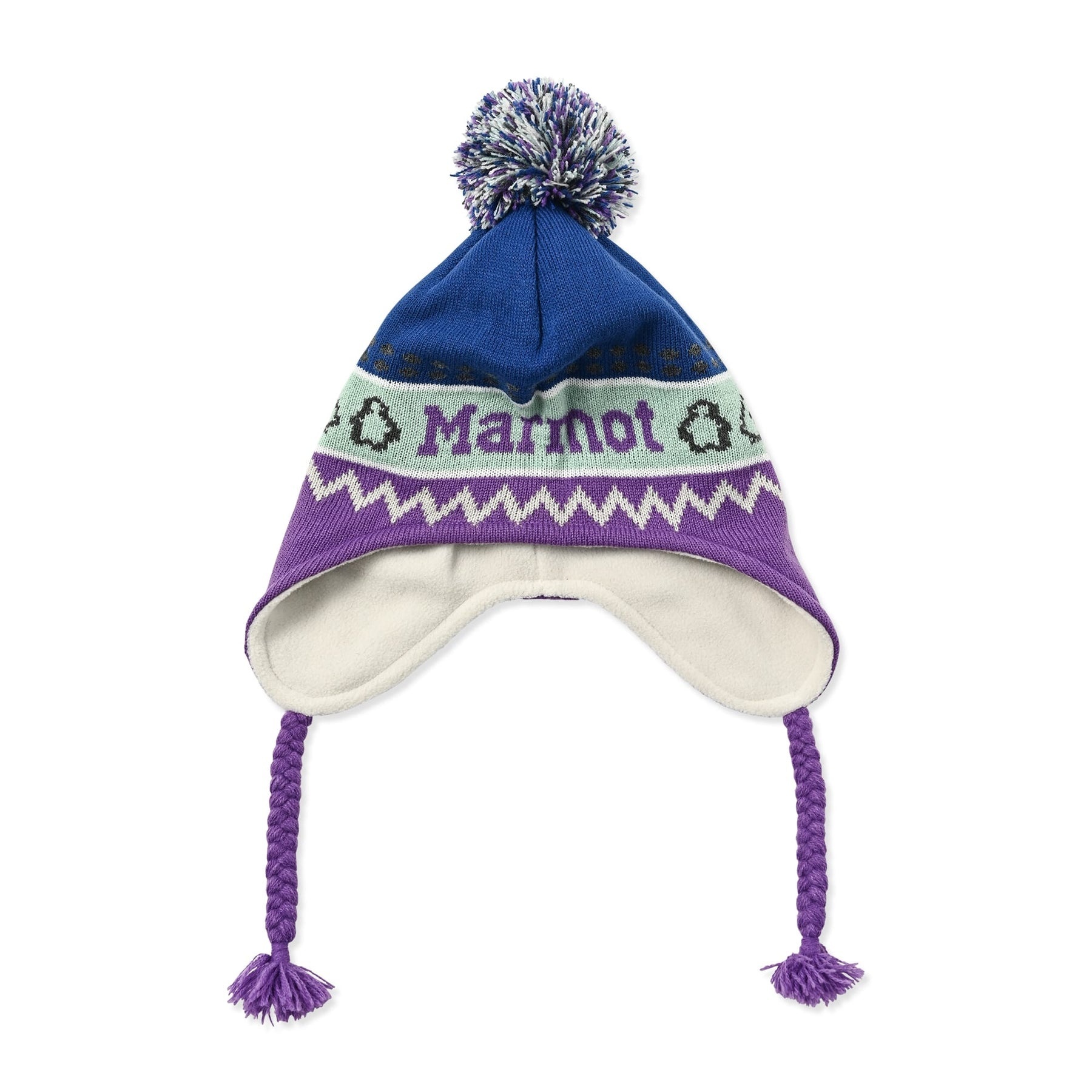 Marmot 兒童款 K 象形圖騰防曬保暖毛帽 FW26KHG221