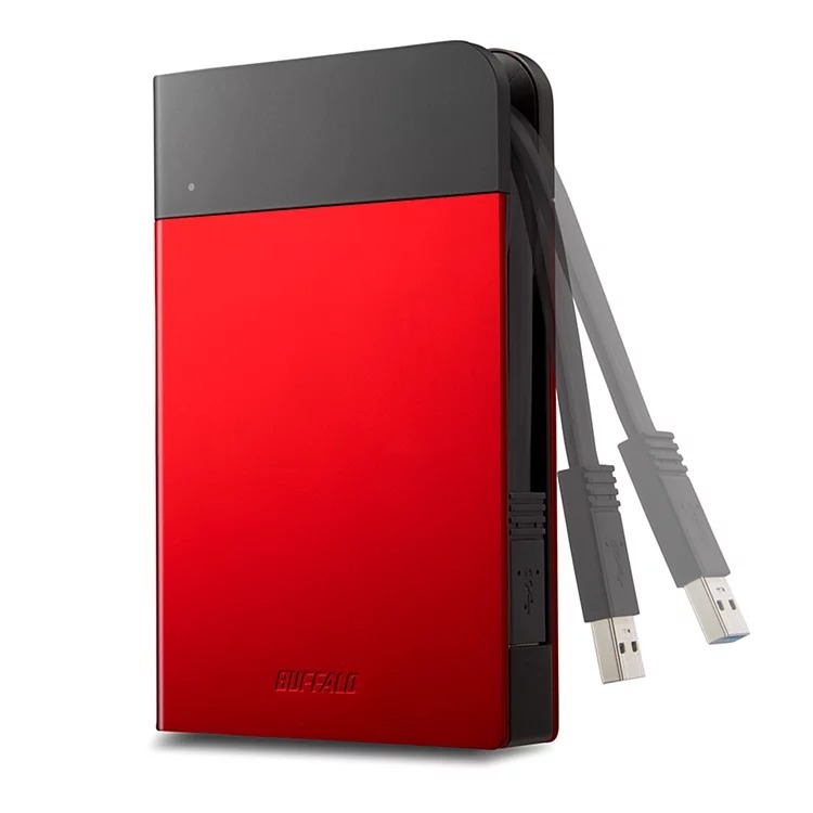 Buffalo MiniStation Extreme HD-PZFU3 軍規三防外接硬碟 (1TB / 2TB)