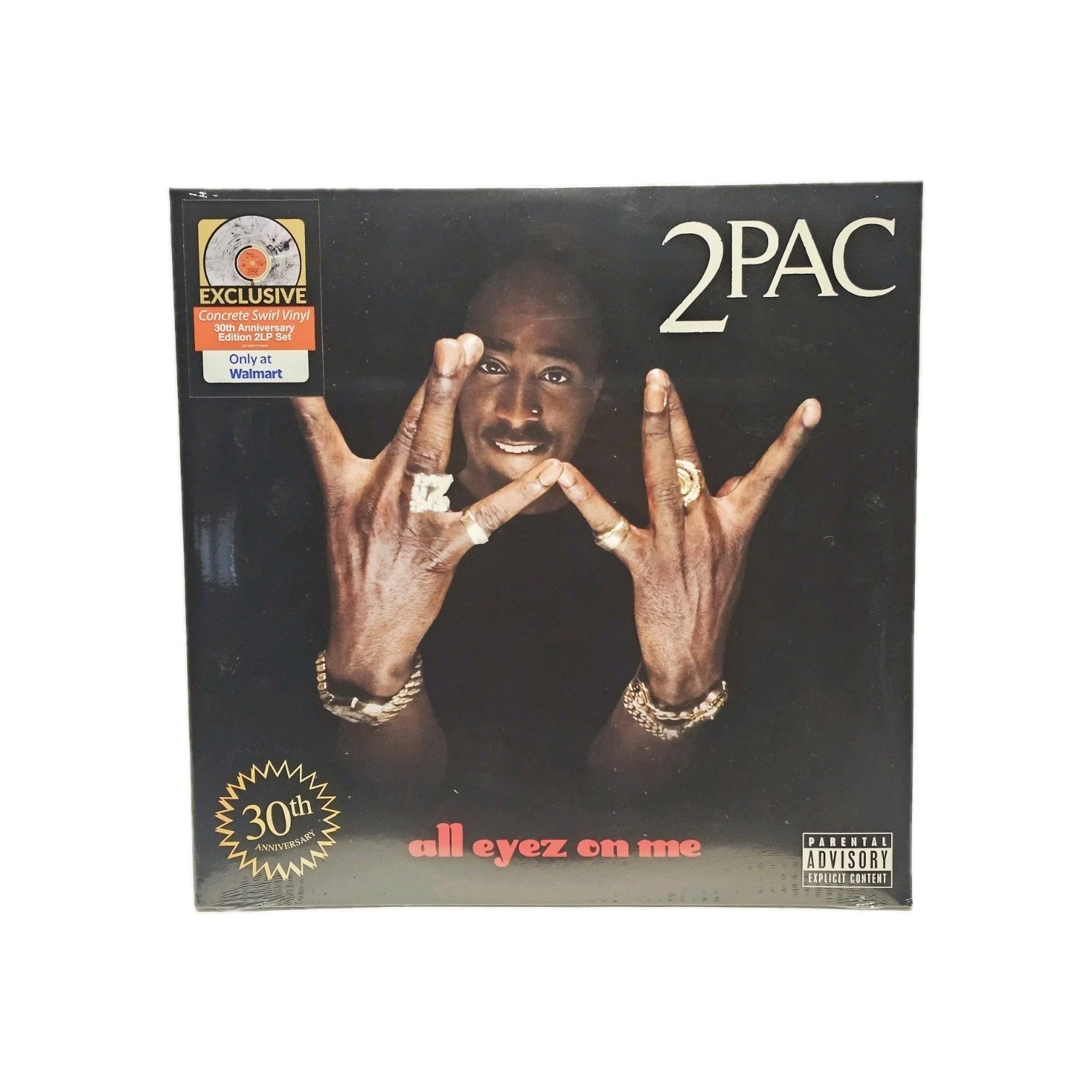 2Pac - All Eyez On Me [CD/LP] 原版專輯 / 限量黑膠唱片四入組 / 30週年限定版黑膠豪華組 Tupac