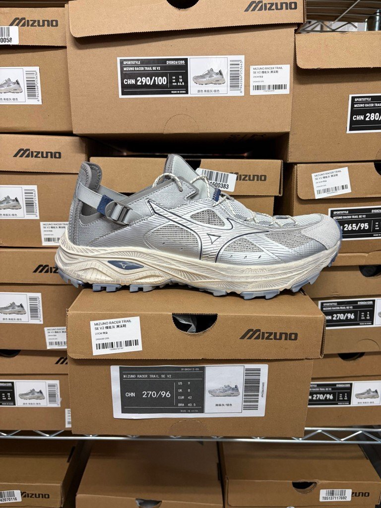 Mizuno RACER TRAIL SE V2 機能灰 溯溪鞋 D1GH261205 門市實拍