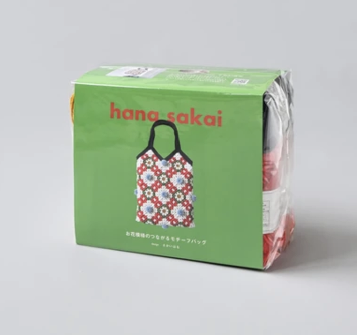 ! Pre-order ! 花 磚 圖 案 Tote bag 材 料 包