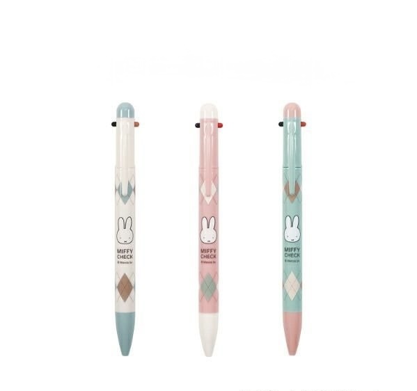 【最新發售】JP Miffy Check 三色原子筆 4901 TK261003