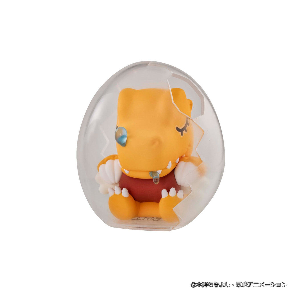 「ACG.GO」「預購」MEGA EGG FIGURE《數碼暴龍》晚安！數碼暴龍 原盒 (1BOX=8個)