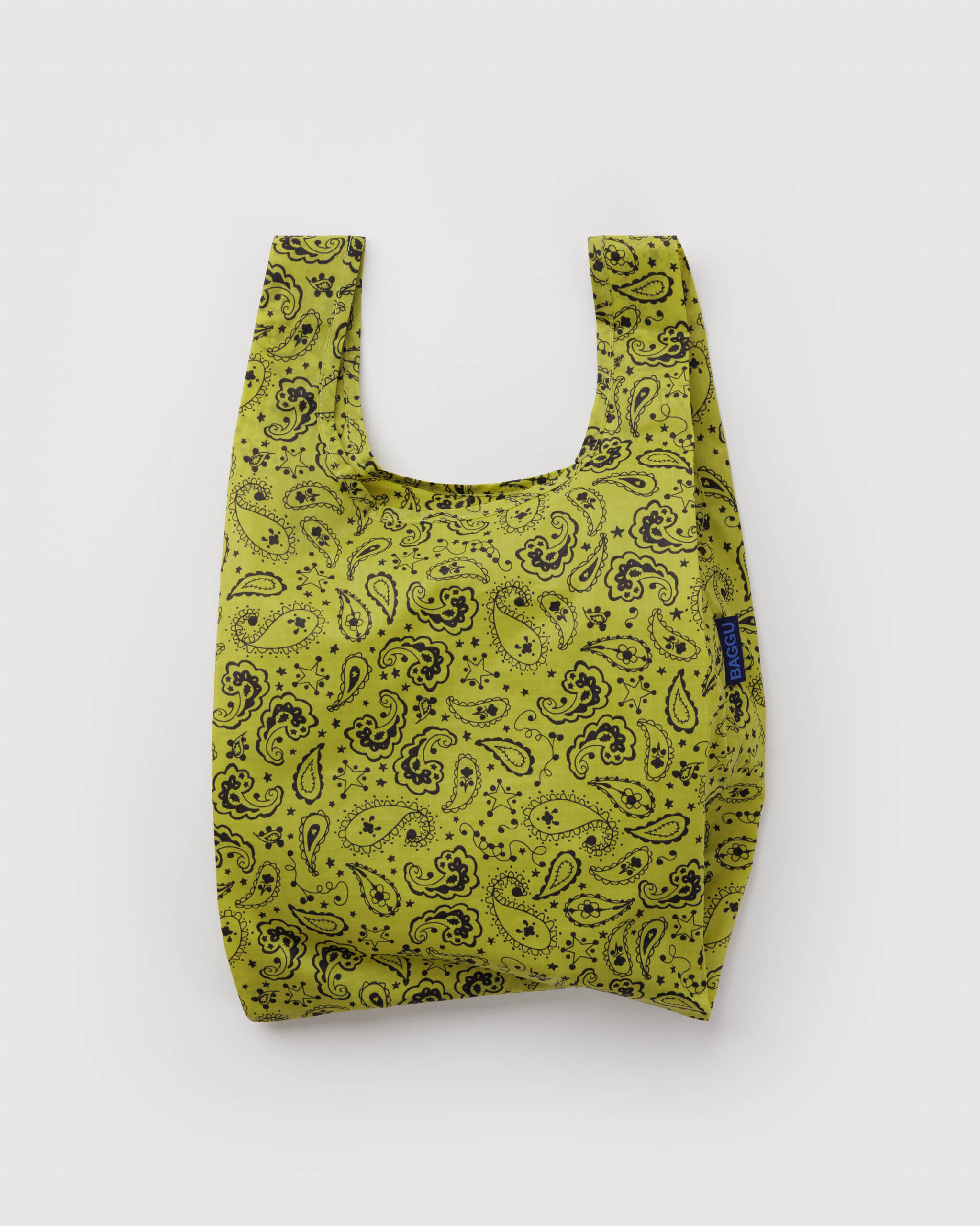 Baby Baggu - Chartreuse Paisley｜BAGGU