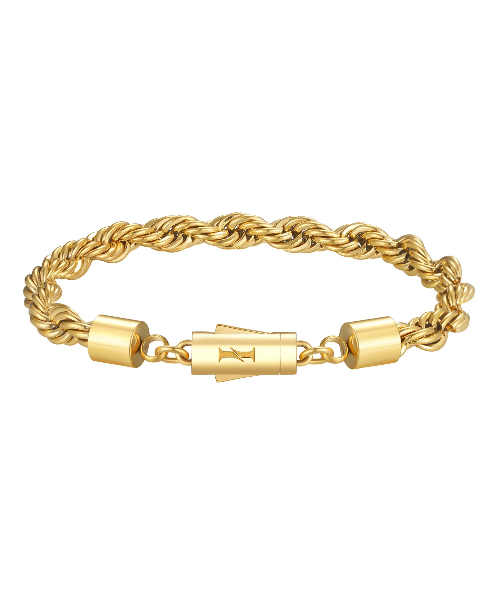 Iceman Society｜THE ROPE - 6mm 麻花手鍊 (18K Gold)