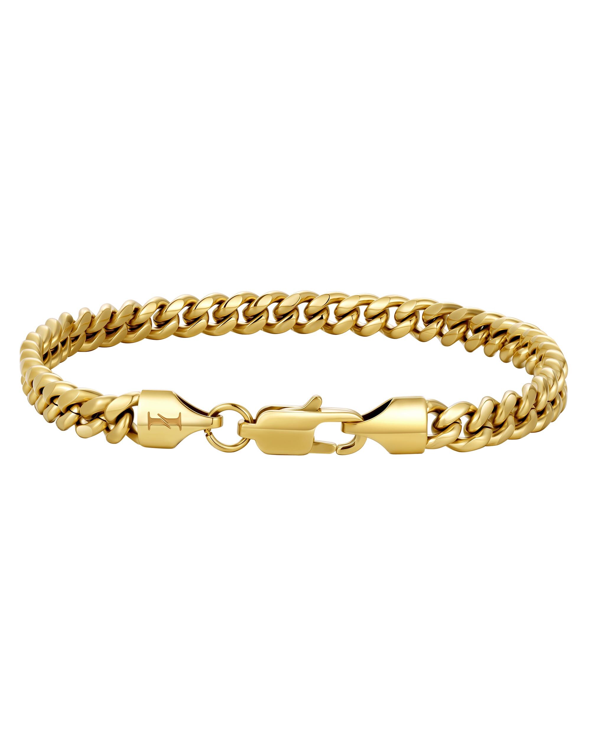Iceman Society｜PLAIN - 5mm 古巴手鍊 (18K Gold)