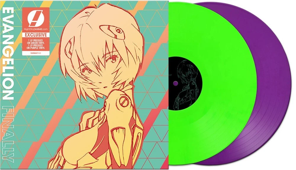 EVA 新世紀福音戰士 EVANGELION FINALLY [CD/LP] 25周年多款絕版彩膠唱片 / 日本限定盤專輯
