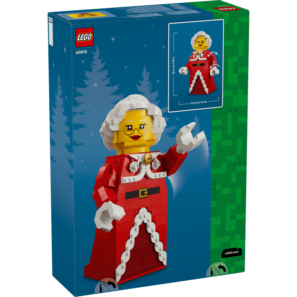 LEGO 40875 放大版耶誕老婆婆人偶